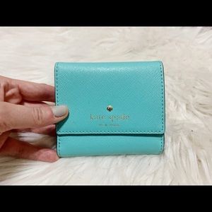 Turquoise Kate Spade Wallet